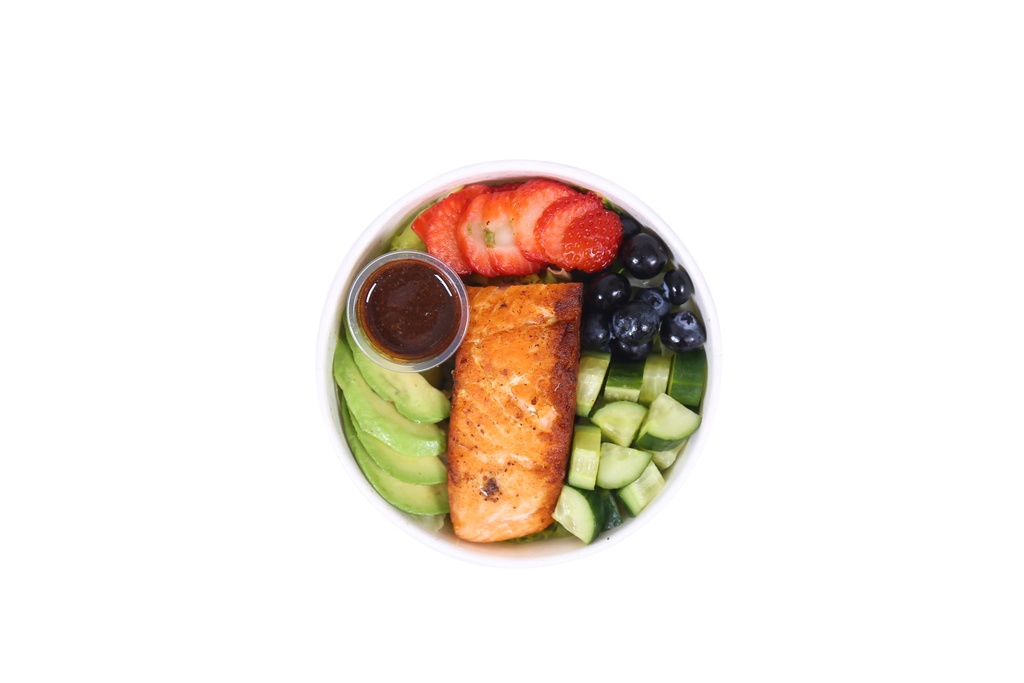 Harvest Berry Salmon Salad